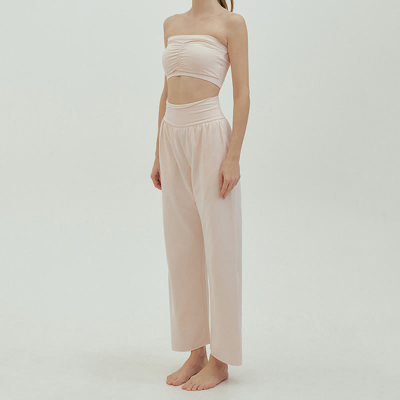 Olivenormafor High Waist Loose Fit Sweatpants Wide Leg Yoga Pants - image 31