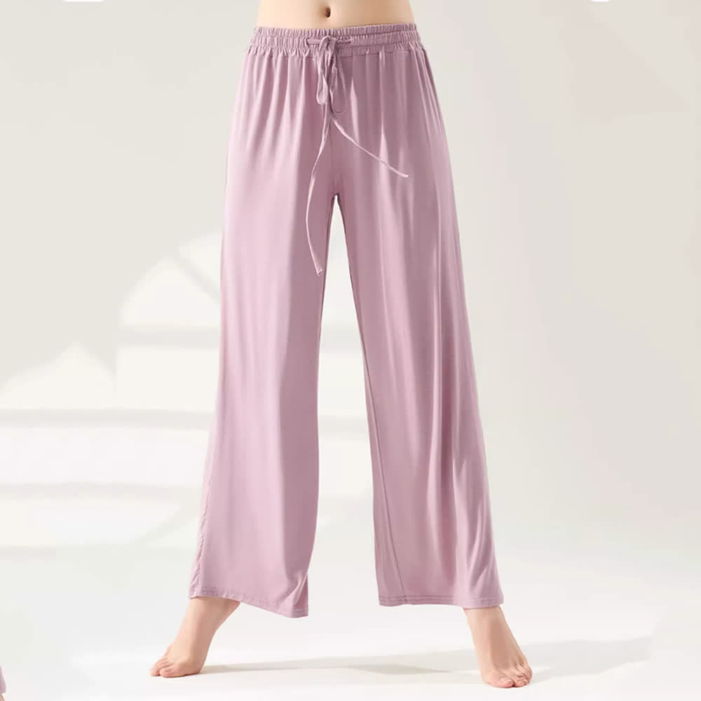 Olivenorma Modal Straight-Leg Wide-Leg Yoga Pants - image 6