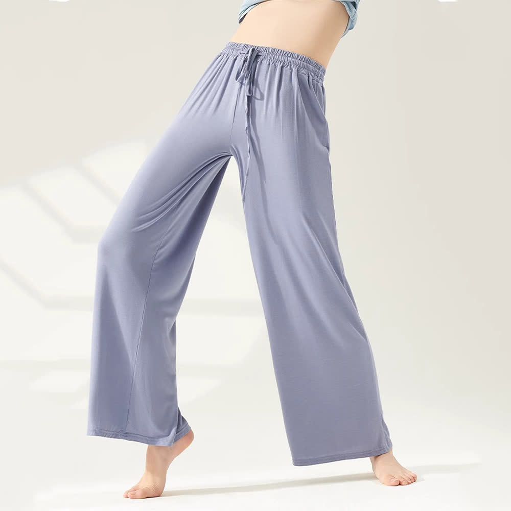 Olivenorma Modal Straight-Leg Wide-Leg Yoga Pants - image 10