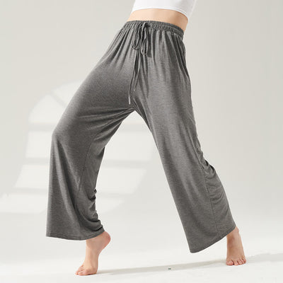 Olivenorma Modal Straight-Leg Wide-Leg Yoga Pants - image 4