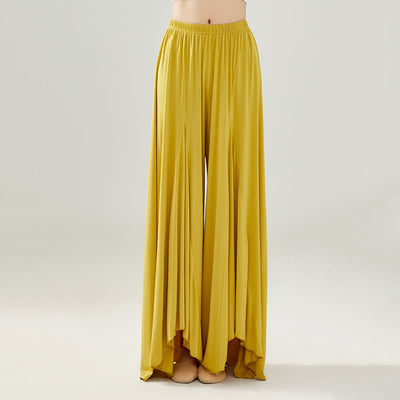 Olivenorma Modal Loose Flowy Ruffle Yoga Pants - image 4
