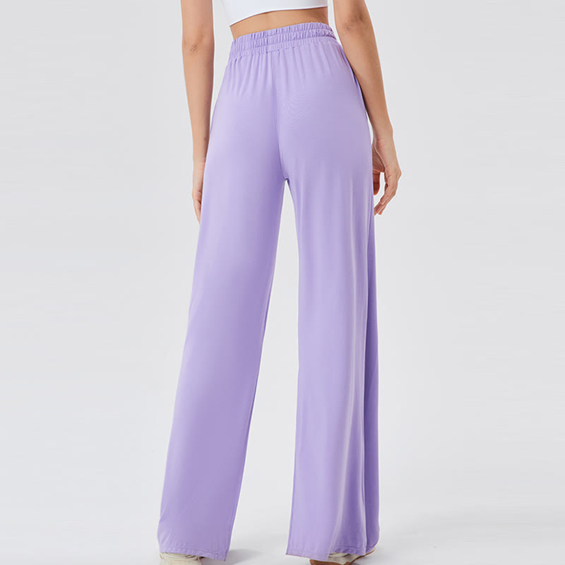 Olivenorma Lightweight Wide Leg Ventilated Loose Pants Casual Yoga Pants - image 13