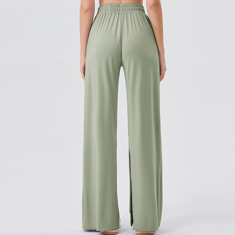 Olivenorma Lightweight Wide Leg Ventilated Loose Pants Casual Yoga Pants - image 20
