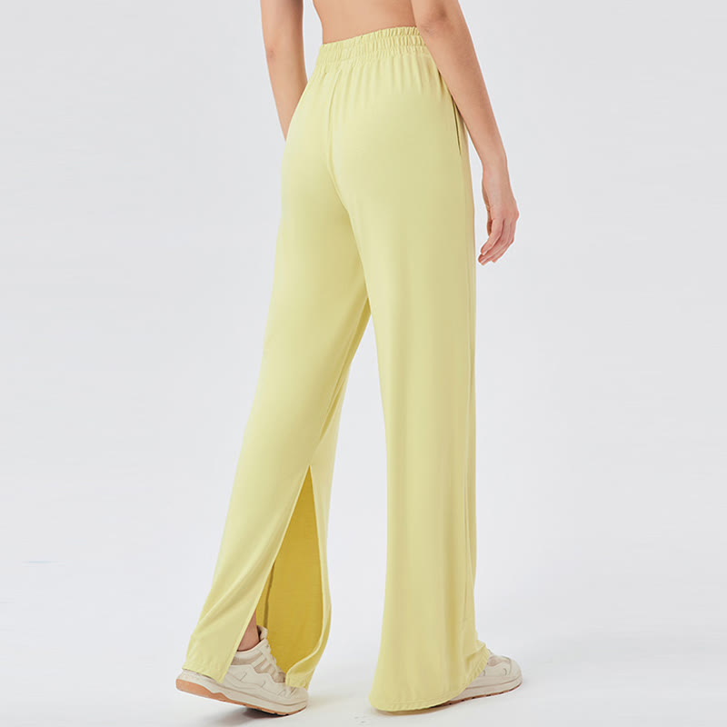 Olivenorma Lightweight Wide Leg Ventilated Loose Pants Casual Yoga Pants - image 5