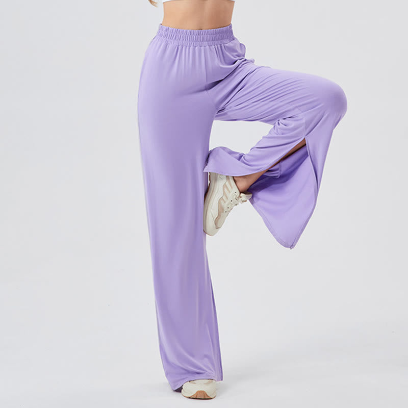 Olivenorma Lightweight Wide Leg Ventilated Loose Pants Casual Yoga Pants - image 11