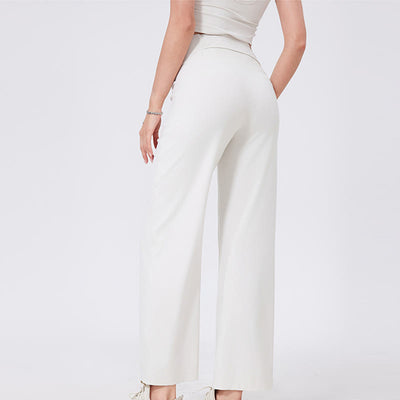 Olivenorma Versatile Straight-Leg Cut Mid Waist Stretch Dress Yoga Pants - image 11