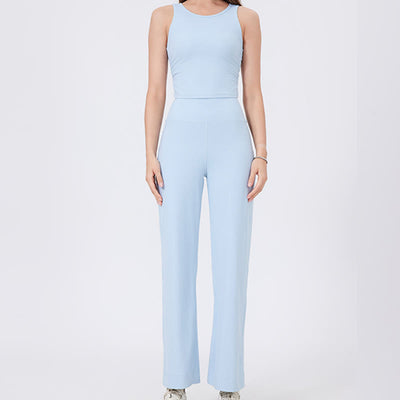 Olivenorma Versatile Straight-Leg Cut Mid Waist Stretch Dress Yoga Pants - image 9