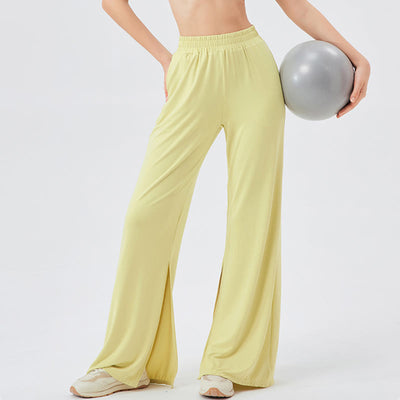 Olivenorma Lightweight Wide Leg Ventilated Loose Pants Casual Yoga Pants - image 3