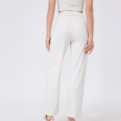 Olivenorma Versatile Straight-Leg Cut Mid Waist Stretch Dress Yoga Pants - image 12