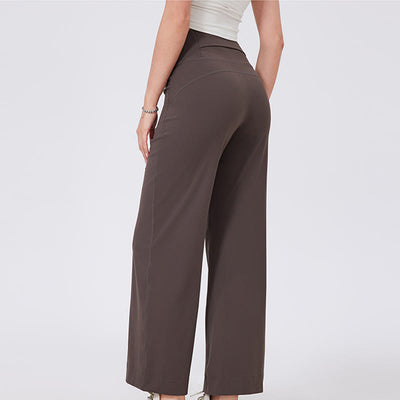 Olivenorma Versatile Straight-Leg Cut Mid Waist Stretch Dress Yoga Pants - image 22