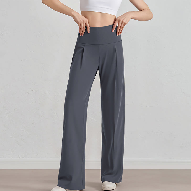 Olivenorma Wide Leg Pants Stretch Casual Lounge Pants Yoga Pants - image 5