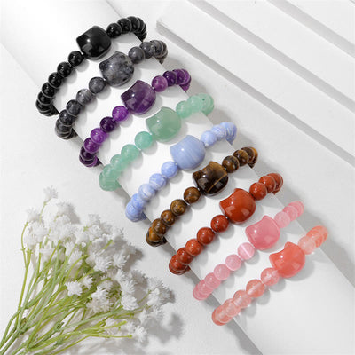 Olivenorma Mystic Meow Charm Crystal Bracelet - image 25