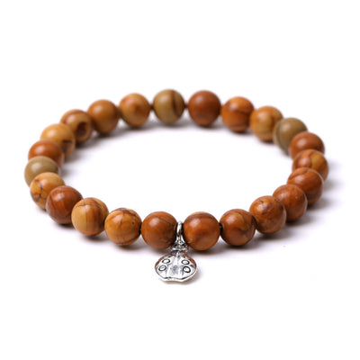 Olivenorma Lucky 7 Ladybug Charm Gemstone Bracelet - image 22
