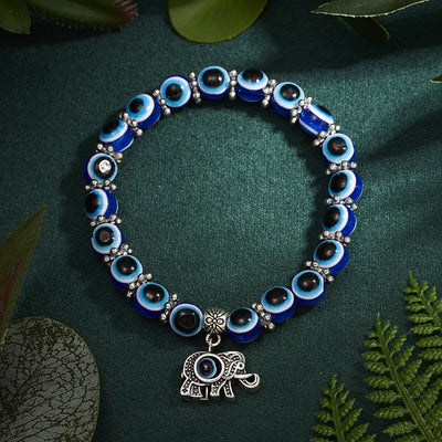 Olivenorma Double Guardians Evil Eye Animals Totem Beaded Bracelet - image 11