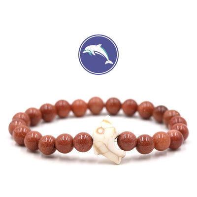 Olivenorma Dolphin's Whisper Gemstone Bracelet - Sandstone - image 11