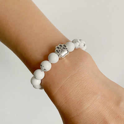 Olivenorma Furry Blessing Paw Gemstone Bracelet - image 3