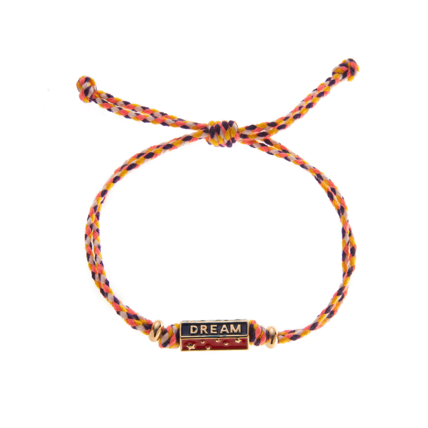 Olivenorma Tribal Tarot Featuring Letter Charm Braided Rope Necklace Bracelet - DREAM - Bracelet - image 6