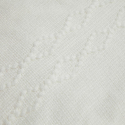 Olivenorma Fuzzy Ivory Acrylic Cardigan Shawl - image 23