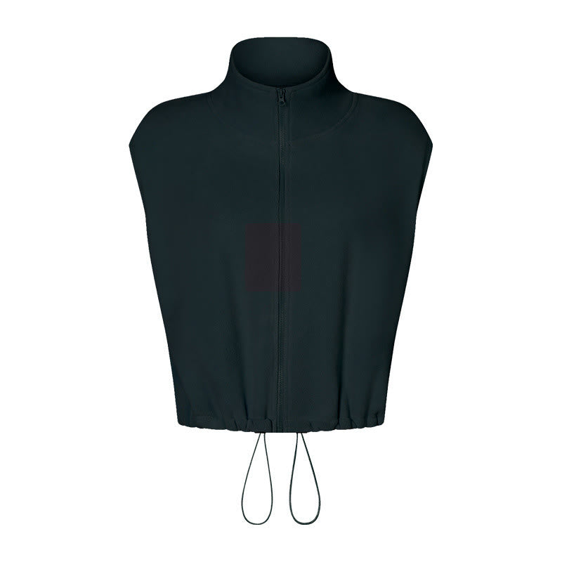 Olivenorma Full Zip Sleeveless Workout Yoga Active Jacket Vest Athletic Hoodies - image 16