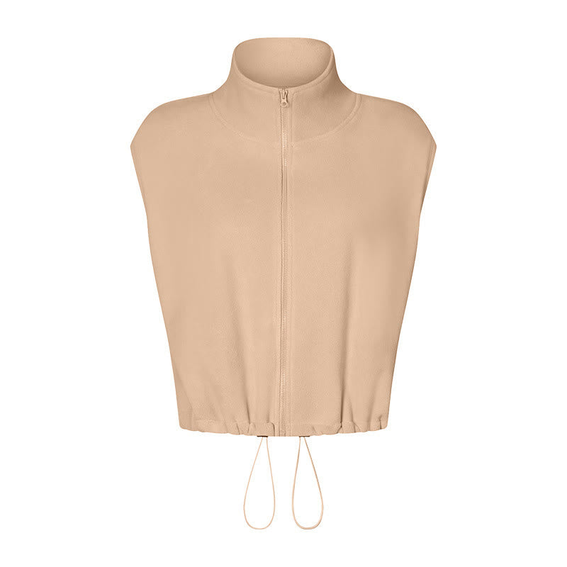 Olivenorma Full Zip Sleeveless Workout Yoga Active Jacket Vest Athletic Hoodies - image 7