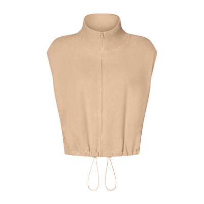Olivenorma Full Zip Sleeveless Workout Yoga Active Jacket Vest Athletic Hoodies - image 7