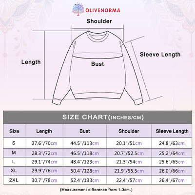 Olivenorma NATURE IS THE PUREST PORTAL TO INNER PEACE Fleece Inspiritual Sweatshirt - image 2