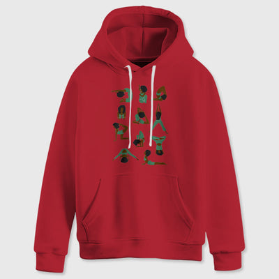 Olivenorma Yoga Poses Oversized Sweatshirts Outfits Fleece Sweaters Tops Hoodies - image 15