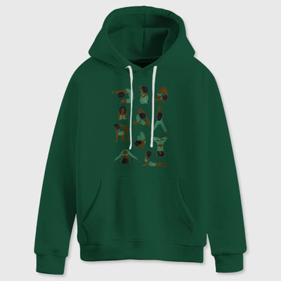 Olivenorma Yoga Poses Oversized Sweatshirts Outfits Fleece Sweaters Tops Hoodies - image 17