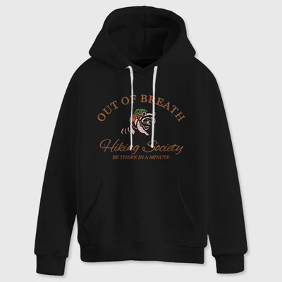 Olivenorma OUT OF BREATH Raccoon Healing Sweaters Unisex Fleece Tops Loose Fits Hoodies - image 5
