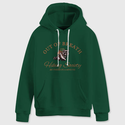Olivenorma OUT OF BREATH Raccoon Healing Sweaters Unisex Fleece Tops Loose Fits Hoodies - image 15