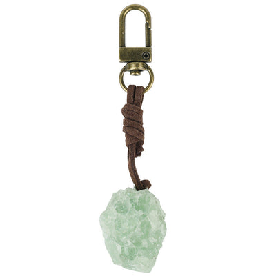 Olivenorma Natural Raw Crystal Gemstone Pendant Variety Keychain - image 1