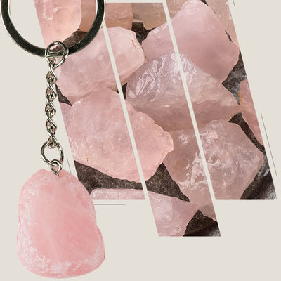 Olivenorma Natural Gemstone Keychains - Renewal & Love & Peace Themed - image 6