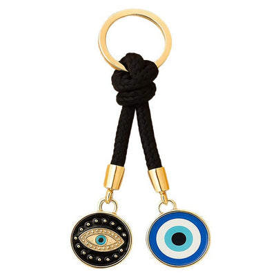 Olivenorma Colorful Knot Rope Evil Eye Keychain - image 4