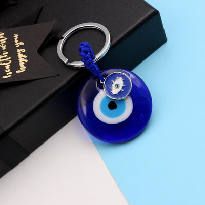 Olivenorma Blue Evil Eye Keychain with Diverse Decorative Charms - image 1