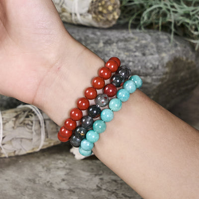 Olivenorma Taurus - Apr 20 - May 20 - Zodiac Astrology Crystal Bracelet Set - image 1