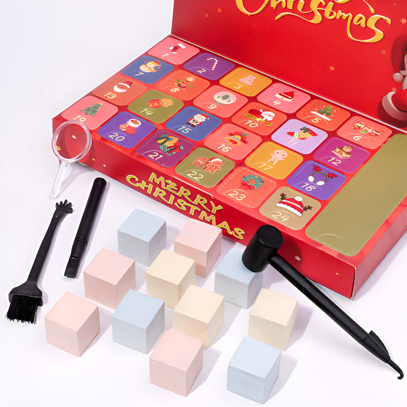 Olivenorma  24 Days of Natural Raw Gemstone Surprises 2025 Crystal Advent Calendar - image 7