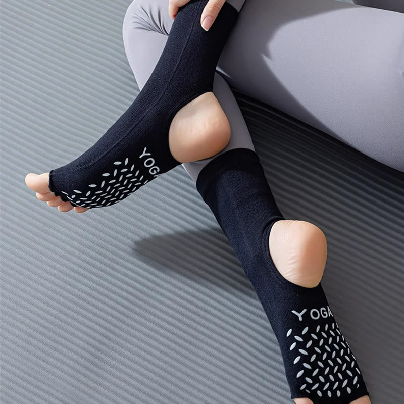 Olivenorma Women´s Open-Toe Non-Slip Five-Toe Yoga Socks - image 3