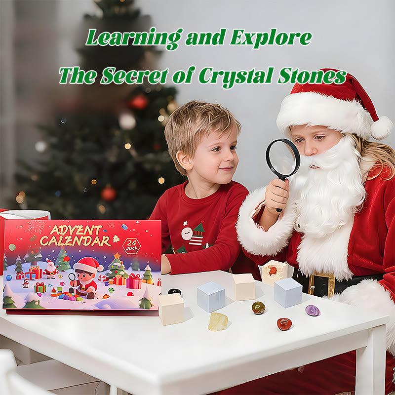 Olivenorma  24 Days of Natural Raw Gemstone Surprises 2025 Crystal Advent Calendar - image 1