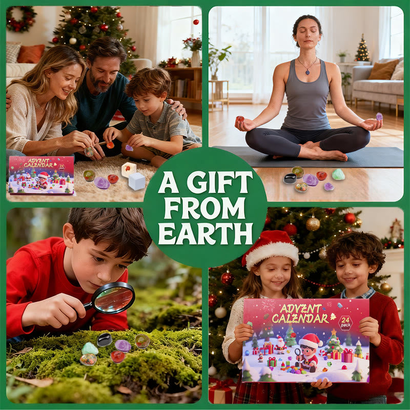 Olivenorma  24 Days of Natural Raw Gemstone Surprises 2025 Crystal Advent Calendar - image 3