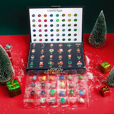 Olivenorma Children Crystal Natural Stone Advent Calendar Mystery Box - Egg-shaped Stone - image 5