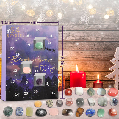 Olivenorma Christmas Stone Advent Calendar Kids Mystery Box - image 3