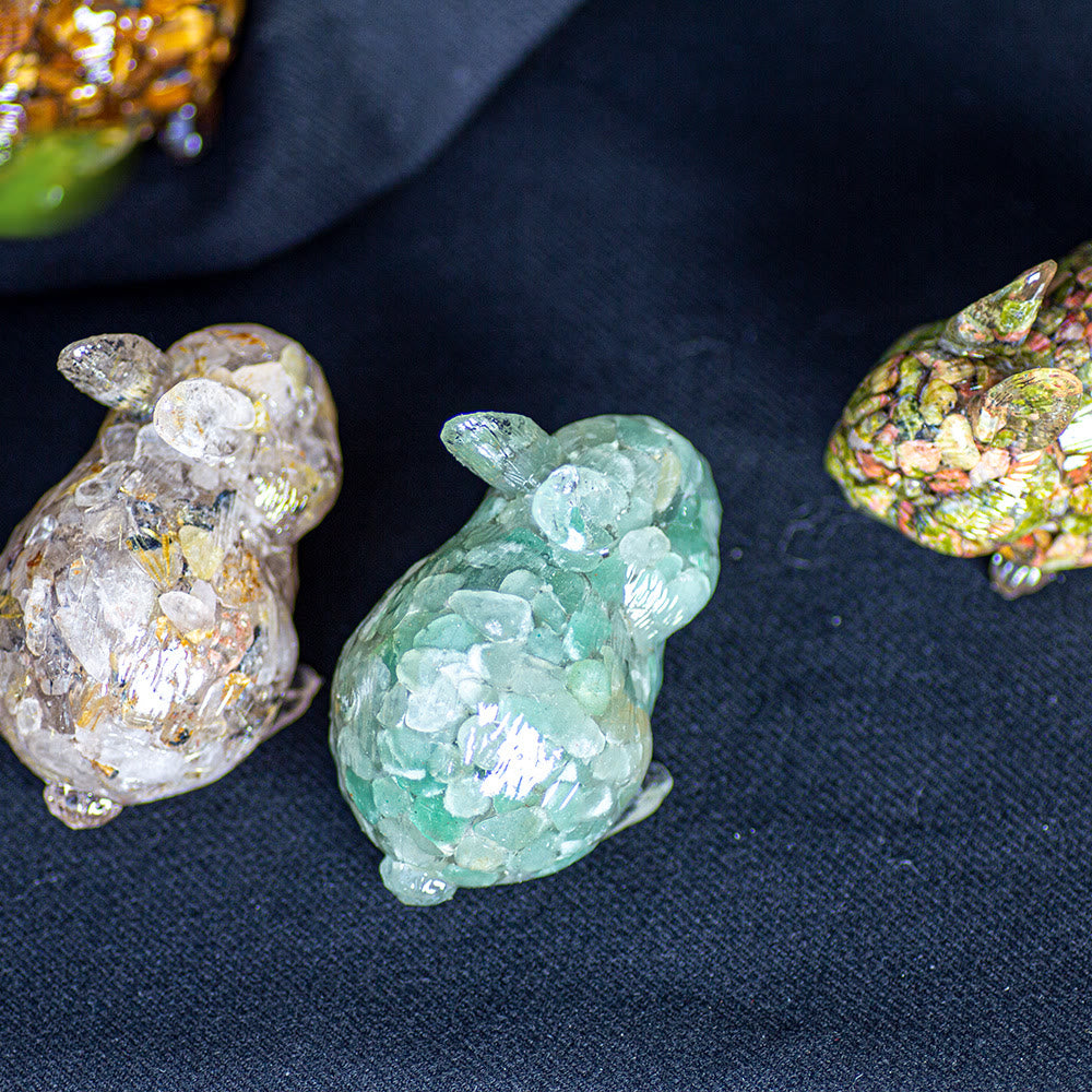 Olivenorma Crystal Bunny Figurine Gemstone Decoration - image 48