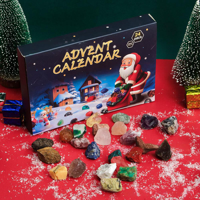 Olivenorma Children Crystal Natural Stone Advent Calendar Mystery Box - image 6