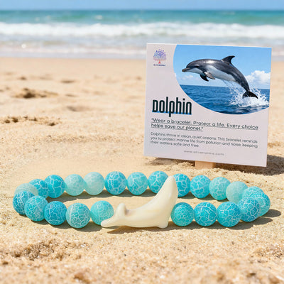 Olivenorma Dolphin Care & Awareness Bracelet with Card - image 0