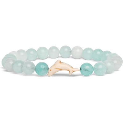 Olivenorma Dolphin Care & Awareness Bracelet with Card - Amazonite - A - WIth Card - image 6