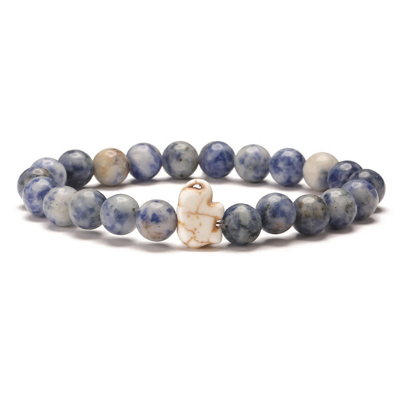 Olivenorma Elephant Protection Bracelet with Card - Blue Sodalite - With Card - image 11
