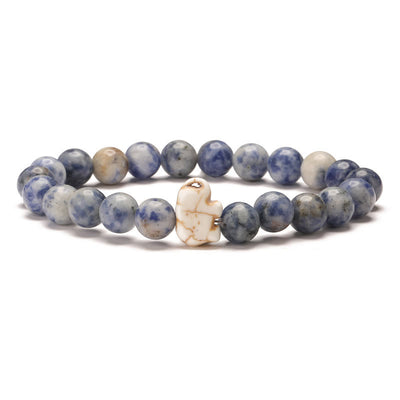 Olivenorma Elephant Protection Bracelet with Card - Blue Sodalite - With Card - image 11