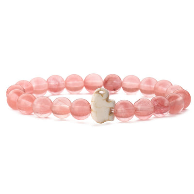 Olivenorma Elephant Protection Bracelet with Card - Red Smelting Quartz - With Card - image 9