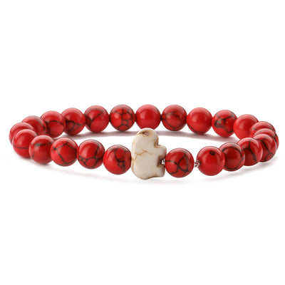 Olivenorma Elephant Protection Bracelet with Card - Red Turquoise - With Card - image 31