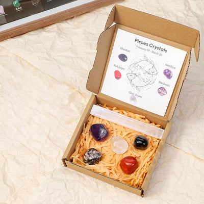 Olivenorma Zodiac Crystal Raw Stone Healing Set - Taurus - image 11